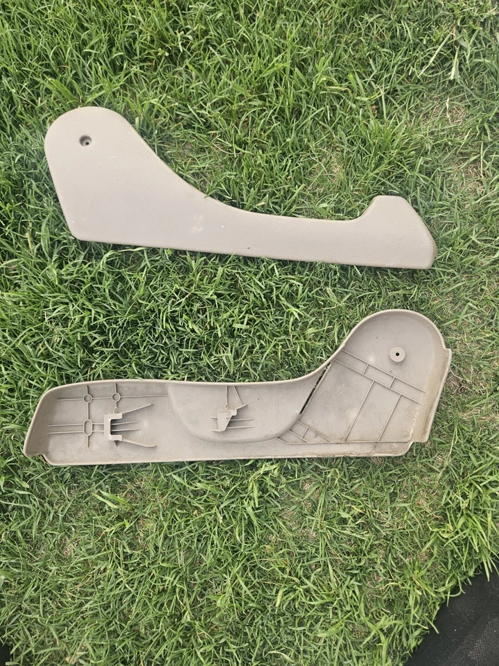 Asiento de pasajero delantero derecho Toyota Pickup 4runner 90-95 moldura de plástico roble bronceado Foto 2 de 3