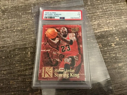1996/97 Ultra Michael Jordan Scoring Kings PSA 5 Card  #4 Chicago Bulls 🐐💰