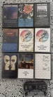Lot of 10 Pink Floyd Cassettes Vintage Tested Wall Meddle Dark Moon Wish Here