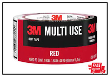 1.88 In. X 20 Yds. Multi-Use Red Colored Duct Tape 1 Roll 