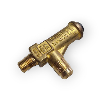 CASTEL SAFETY VALVE Ø 3/8'' NPT 1/2'' SAE 24 BAR 3060/34C280 QK16391
