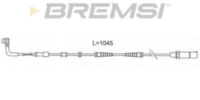 WI0683 BREMSI Warnkontakt, Bremsbelagverschleiß für BMW