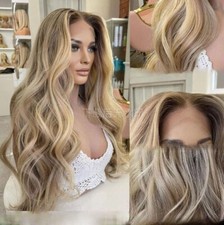 Body Wave Wigs Human Hair 13x4 Lace Frontal Wig Preplucked Remy