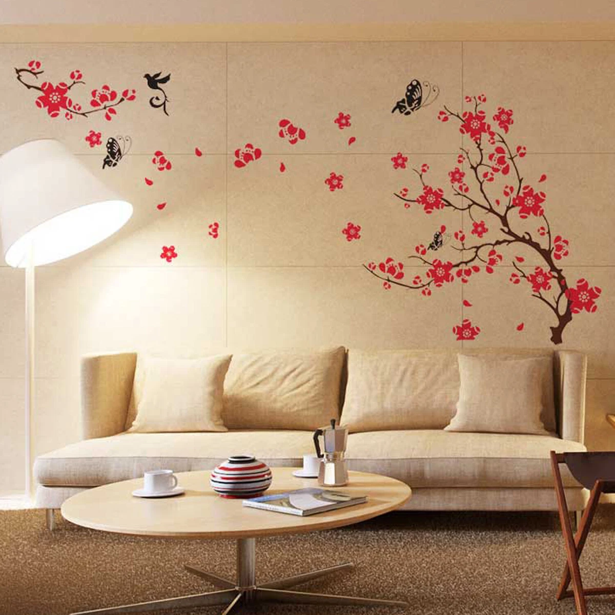 Sakura Tree Blossom Wall Sticker : Transform Your Space With These Stunning Decals