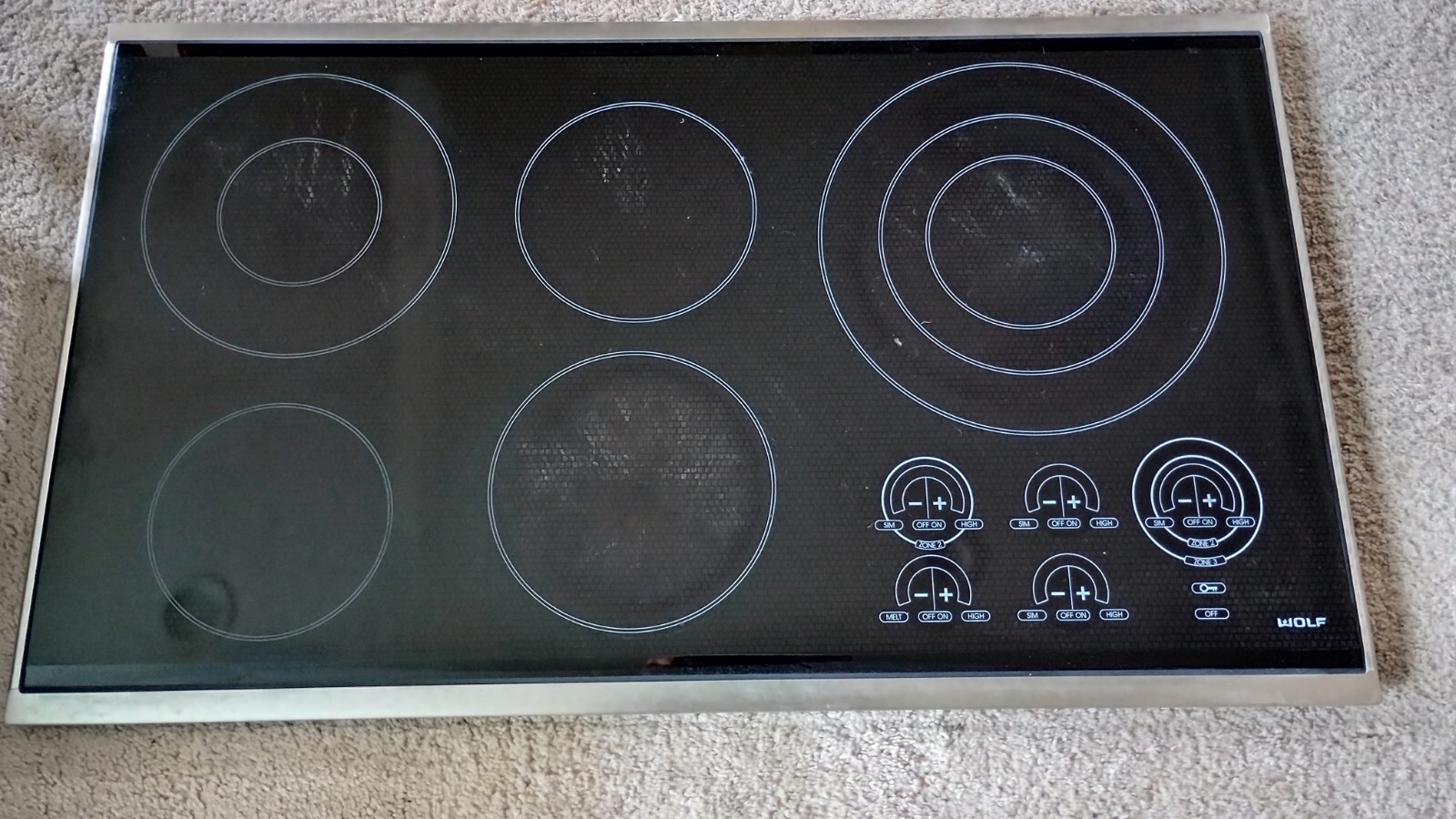 Wolf Induction Cooktop Glass Cooktop eBay