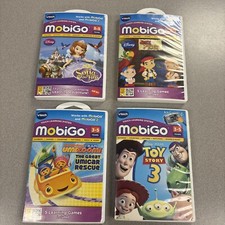 VTech Mobigo Game Lot Of 4 for 3-5 Years