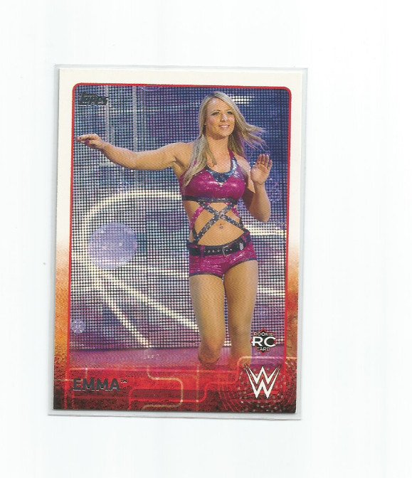 EMMA 2015 TOPPS WWE DIVA ROOKIE CARD #28