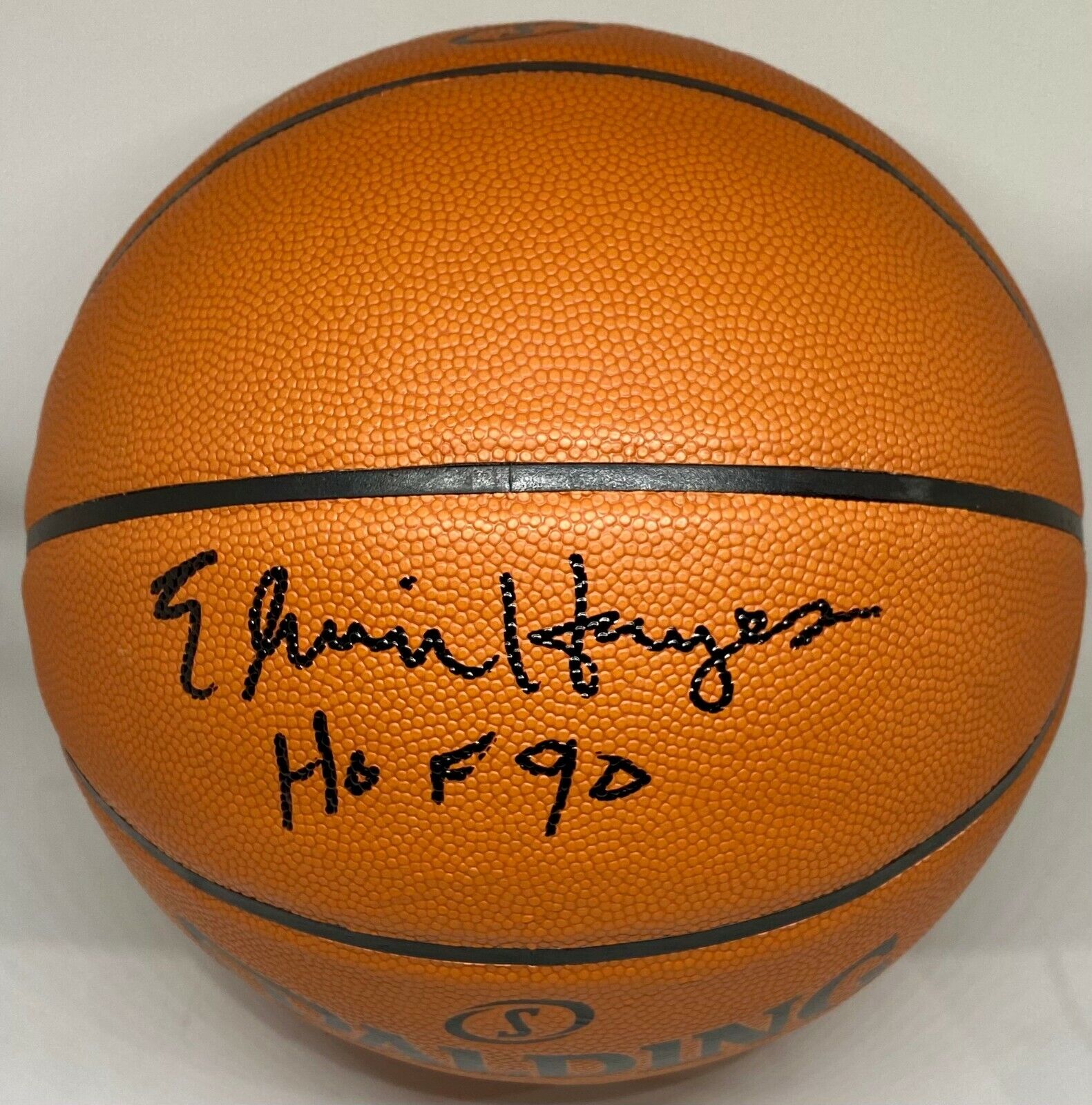 Elvin Hayes Signed Autographed Basketball FSG Authentication HOF