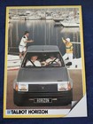TALBOT Horizon LS LD GL EX GLS Prospekt 1983