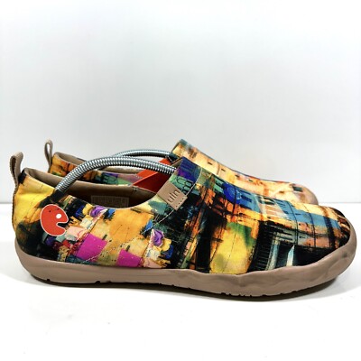 Loafer Shoes Multicolor Canvas Shoes UIN Men's Walking Travel