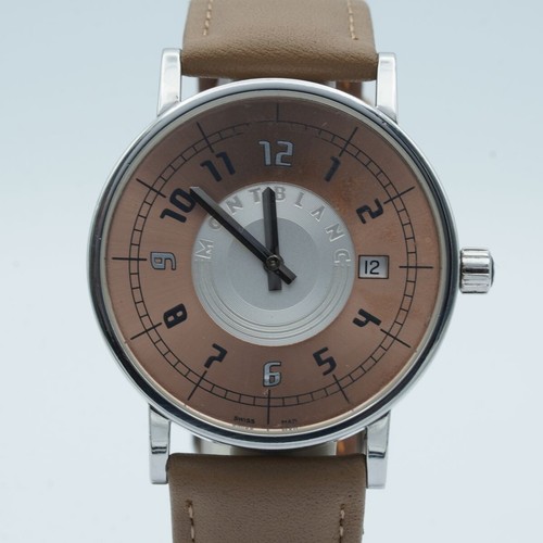 Montblanc Summit Quartz Men's Watch 7045 In Beautiful Condition 40Mm Copper