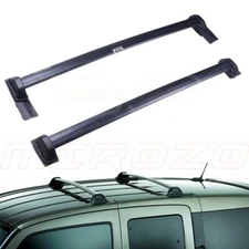 2x Roof Rack Cross Bar Cargo Luggage Carrier For 2003-2011 Honda Element 2.4L