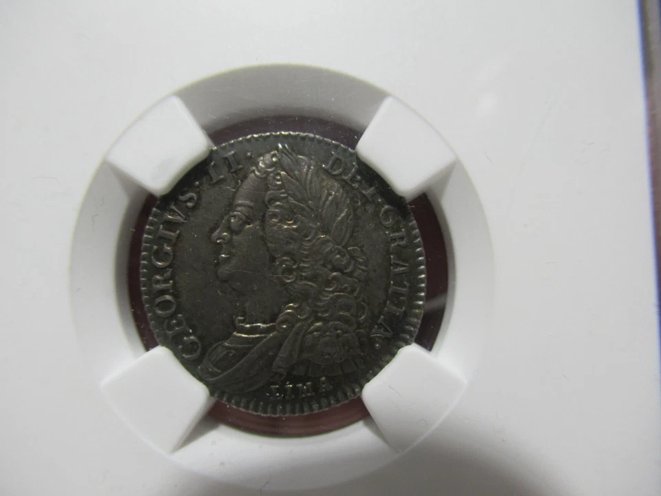 RARE 1746 Lima Great Britain English Sixpence NGC MS-62 HIGH GRADE - Image 4 of 4