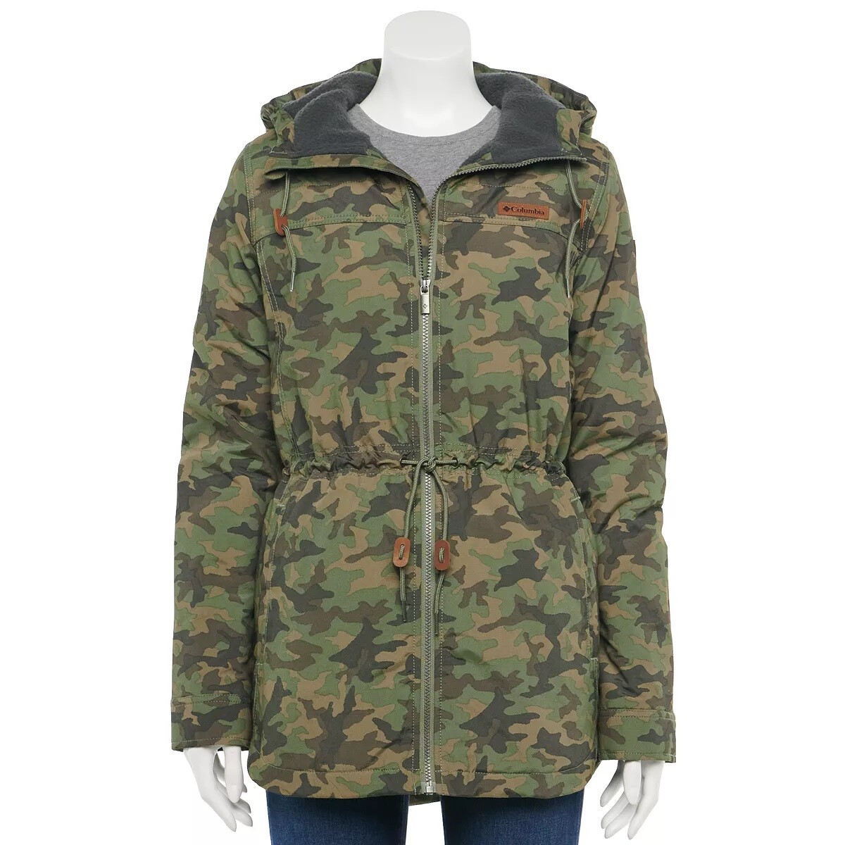 Columbia Women's Chatfield Hill Camo Fleece-Lined Utility Jacket