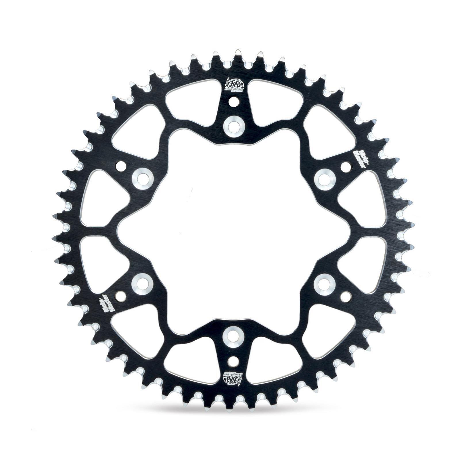 Moto-Master 7075 Series Alu. Sprocket (Black - 520-51T) - Yamaha