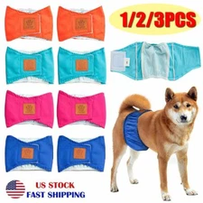 Waterproof Dog Diapers Set Pet Male Puppy Belly Wrap Elastic Band Washable Outer