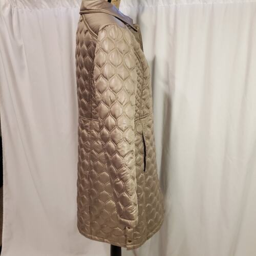 VIA SPIGA Women's Regular Mix Stitch Quilted Walker Puffer Jacket Size Small New - Picture 3 of 11