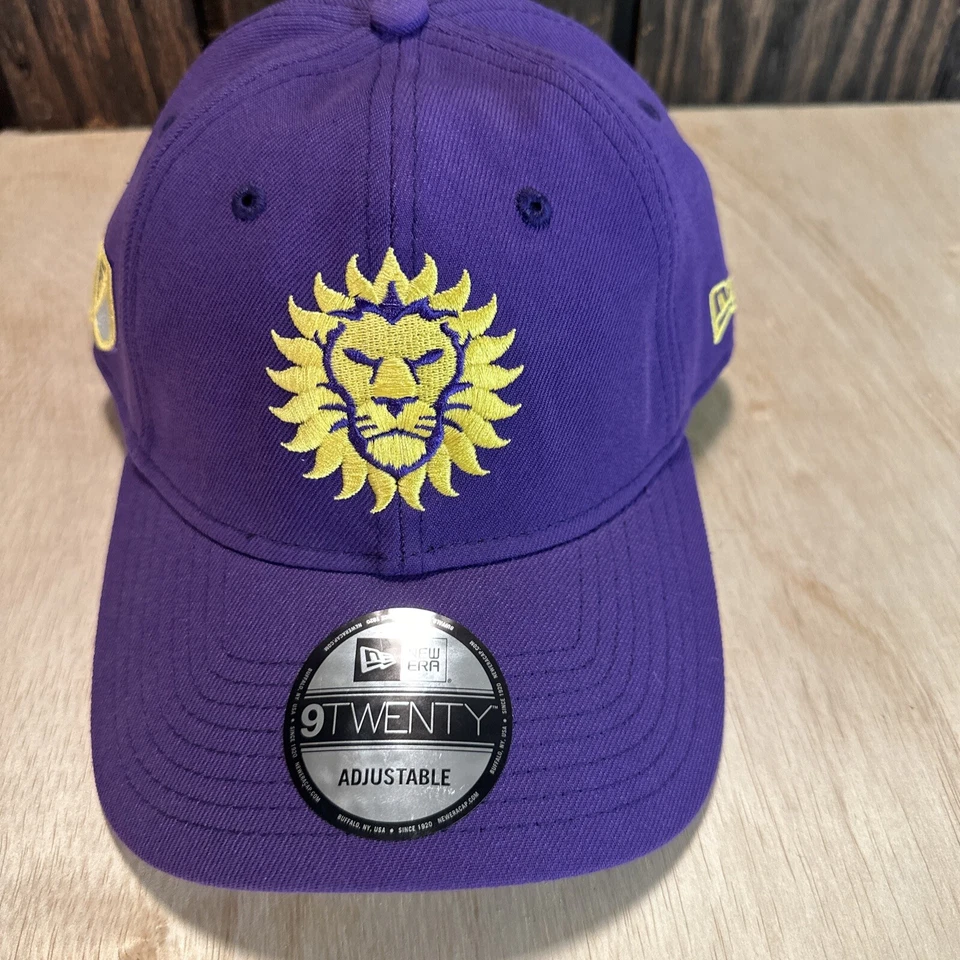 Orlando City SC Sombrero Púrpura New Era 9Twenty 920 Correa Gorra Fútbol Kingston Foto 2 de 4