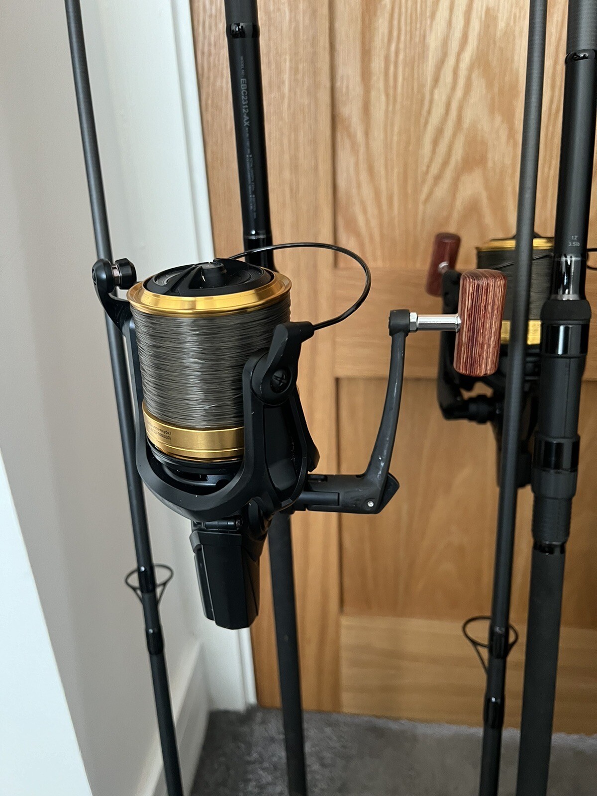 carp rods and reels x2 eBay