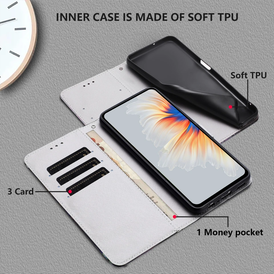 Case for iPhone 11 12 13 Mini 14 15 16 Plus Pro Max XR SE 8 7 6 6S Wallet Cover - Image 2 of 4