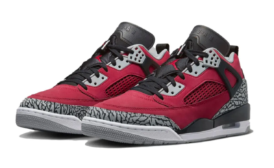 Jordan Spizike Low “Toro” Slip-On Retro Basketball Shoes Red