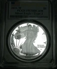 2021-W American Eagle Type 2 Silver PCGS PR70 DCAM FIRST STRIKE Slabbed BOX 031A