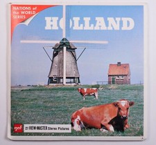 View-Master Holland 3 reel packet/booklet B190 -EG10