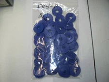Snowmobile Track 5/16" Stud Round Backer Plate 48 Pack Purple Plastic NEW FR5-P