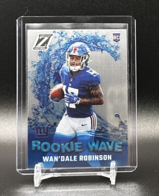 Football Rw 2022 PANINI ZENITH FOOTBALL RW-WR ROOKIE WAVE WAN’DALE ROBINSON NY ...
