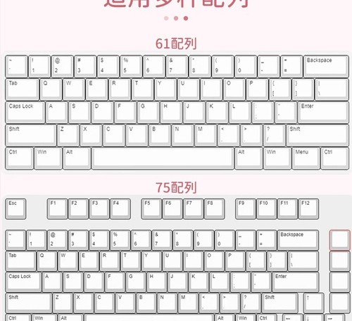 Anime Kirby Theme 135/141 Keys Keycaps OMA Height PBT For Mechanica keyboard - Picture 12 of 15