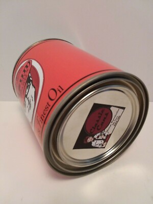 Oilzum HD #4 缶 1ポンドヴィンテージオイル缶 Antique Oilzum Motor Oil Can 1 qt. - ( Re-pop Collectible ) | eBay