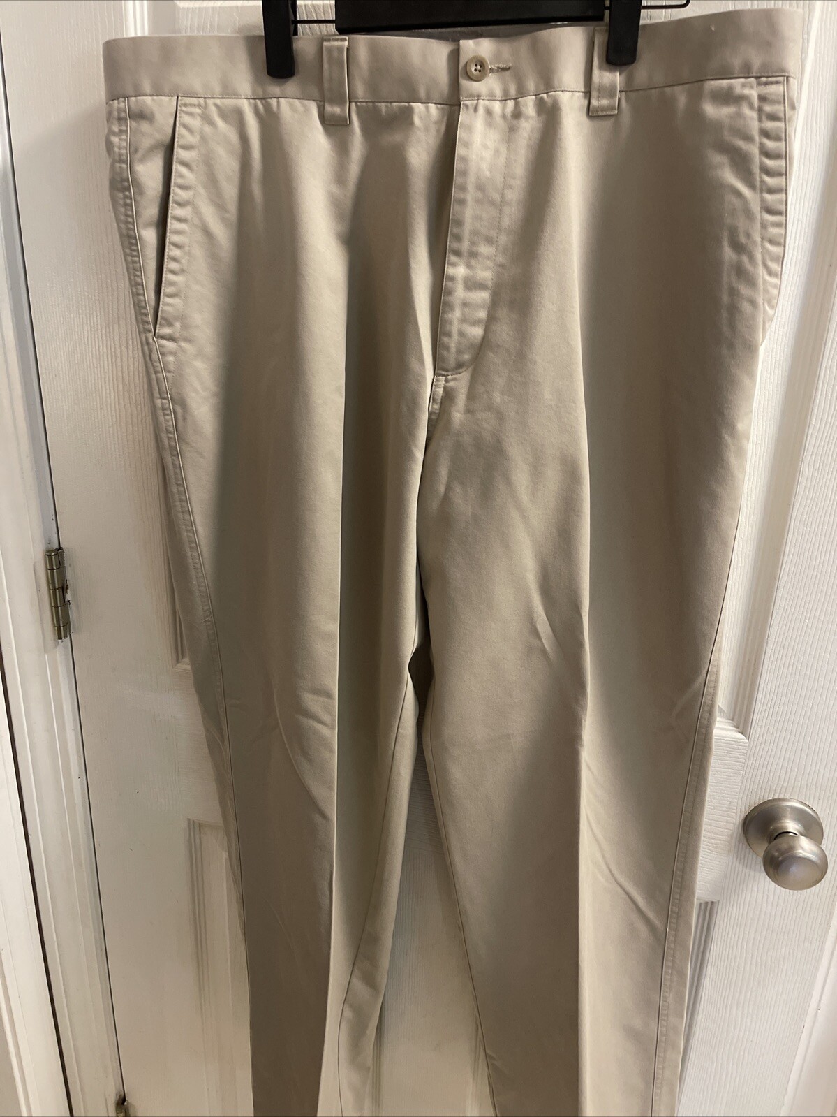 Perry Ellis Men's Khaki Twill Casual Dress Pants Size 38x30 NWT