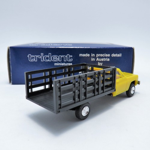 Trident 90153Y Chevrolet pick up con plataforma de madera. Escala 1/87 H0 (4279) - Imagen 4 de 7