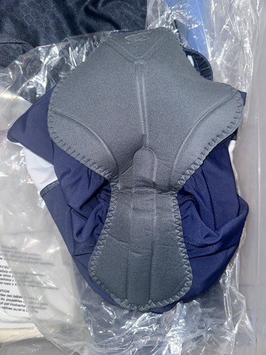 Voler Womens Medium Cycling Shorts Compression Padded Blue Gray - Picture 8 of 8