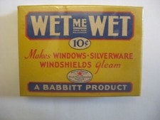 VINTAGE WET ME WET PAD BOX