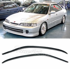 For 94-01 Integra 4dr Jdm Side Window Visors Rain Guard Db7 Db8 Smoke Tinted New