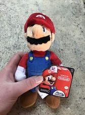 Mario 8" Plush, New, World of Nintendo - Super Mario Bros Jakks Pacific 2014