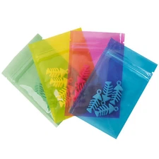 Poly Plastic Jewelry and Collectible Storage Pouches Airtight Bags Waterproof