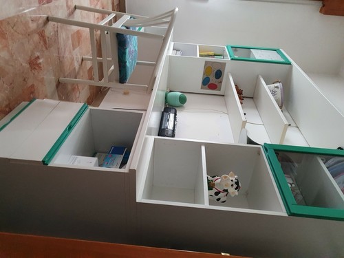 camera da letto singola a ponte. Colore bianco.Come nuova.ottimo affare. - Foto 4 di 4