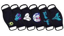 100 Custom Face Masks for Businesses Add your logo or Words Custom Logo Masks
