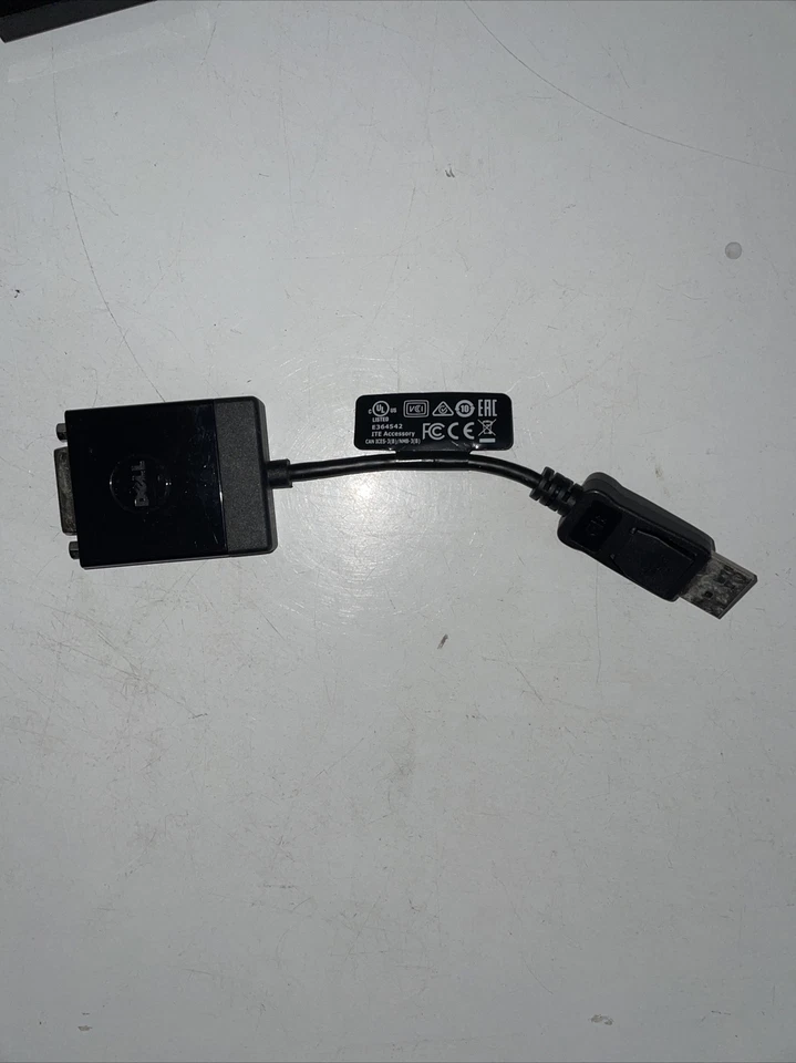 Genuine Dell Display Port Display Port to DVI NEW Single Adapter DP/N: KKMYD - Image 2 of 2
