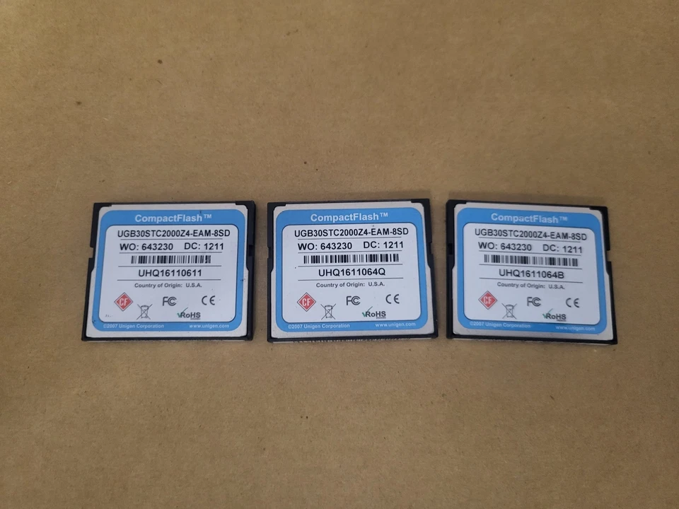 CISCO 17-8827-03 2GB CF COMPACT FLASH MEMORY CARD W9-4(8) - Image 4 of 4