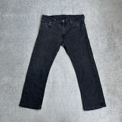 LEVIS Levi s Jeans 514 Herren Hose W34 L29 Slim Fit Straight 24216 Schwarz