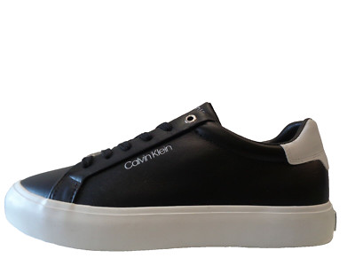 Calvin Klein Vulcanised Leather Sneaker Damen UK 7 US 9,5 EUR 41 REF M298+