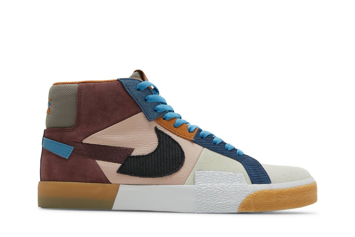 Size 5 - Nike Zoom Blazer Premium SB Mid Mosaic Pack - Dark Wine Size 5 - Nike Zoom Blazer Premium SB Mid Mosaic Pack - Dark Wine