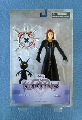 SHADOW AND AXEL FIGURES DISNEY KINGDOM HEARTS VIDEO GAME DIAMOND SELECT
