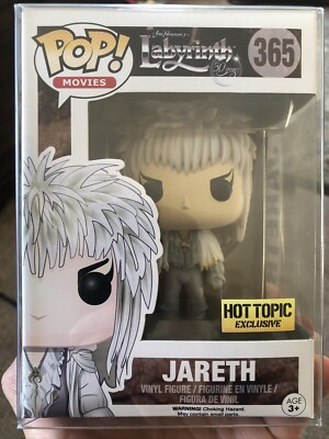 Funko Pop! Jareth mit Kugel #365 Labyrinth sehr seltene Hot Topic Version