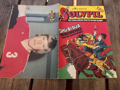 Silberpfeil Sølvpil 4/1978 Dänische Ausgabe Mit Anders DAHL NIELSEN Comic