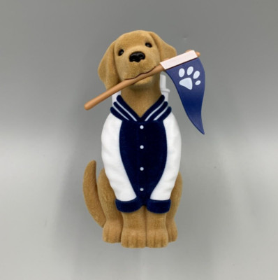 Bath & Body Works Collegiate Labrador Dog w/ Flag Wallflower Plug In Blue #1052E