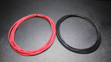14 GAUGE WIRE RED  BLACK 25 FT EACH PRIMARY AWG STRANDED COPPER POWER GROUND